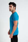 turquoise round neck t shirt in Pakistan   